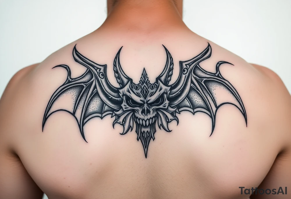 Evil tattoo idea