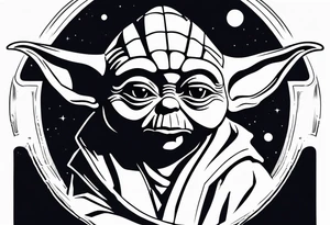 Yoda tattoo idea