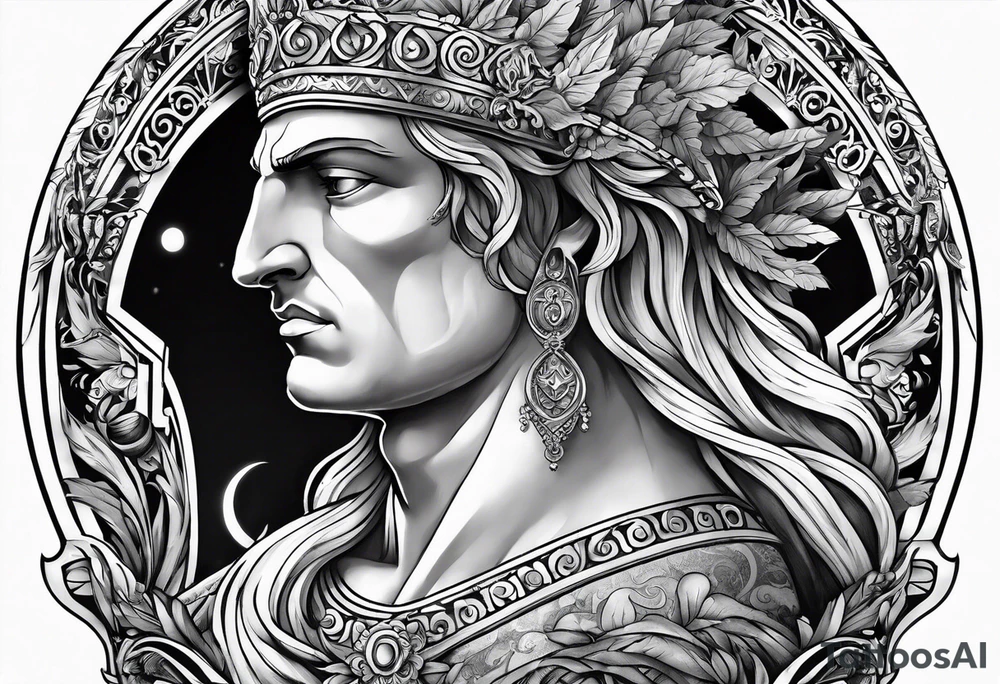 greek god tattoo idea