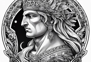 greek god tattoo idea