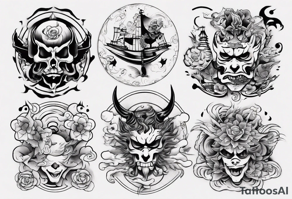 the good and the bad tattoo idea