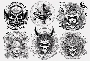 the good and the bad tattoo idea