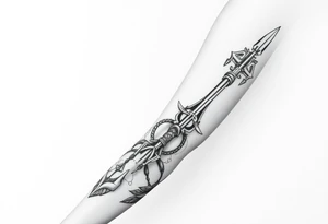 Athena the goddess of war
Spear tattoo idea