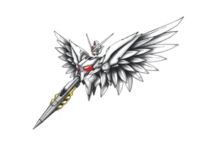 Gundam wing tattoo idea