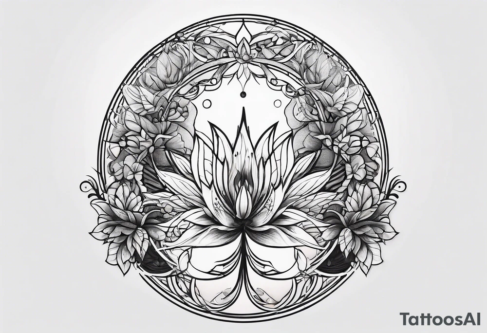 small tattoo symbolizing growth for a man tattoo idea