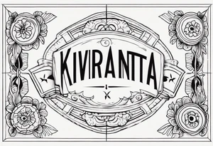 text kiviranta tattoo idea