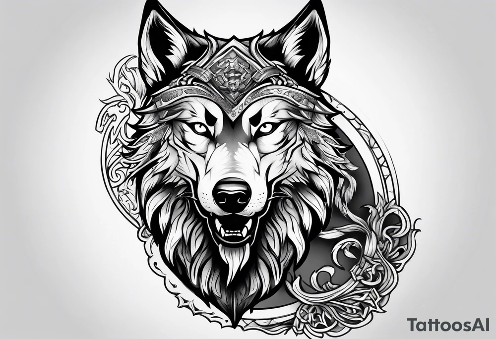 Fenrir tattoo idea