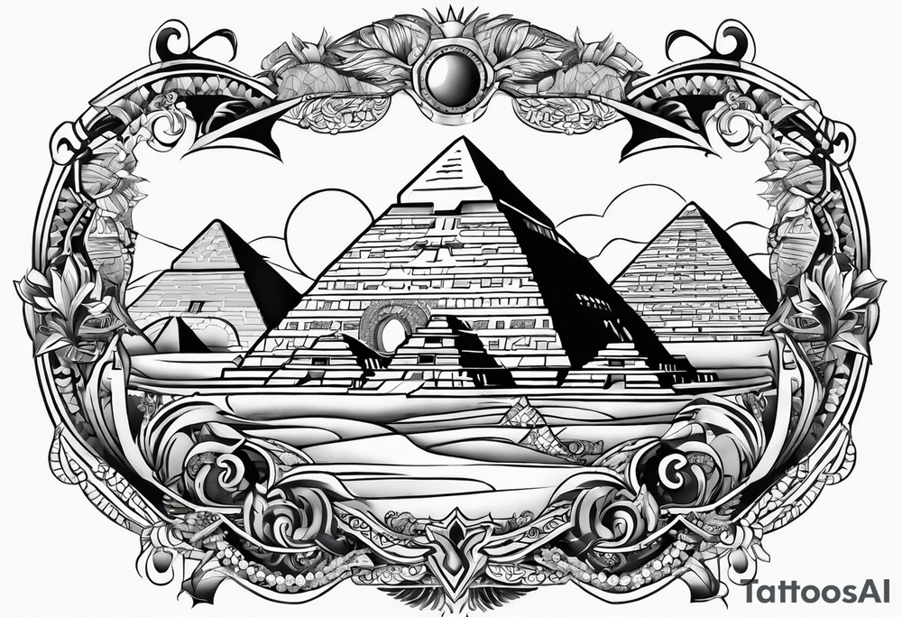 Egypt and sardinia tattoo idea