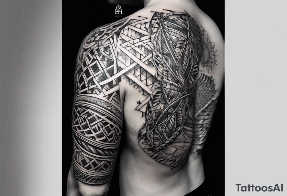 Dna strand tattoo idea