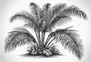 quindio wax palm tattoo idea