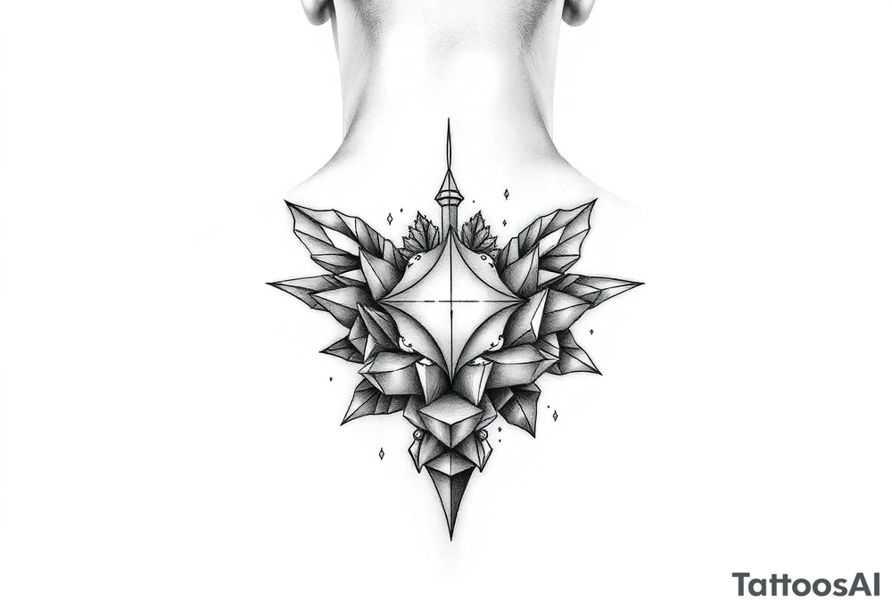 Math and nature tattoo idea