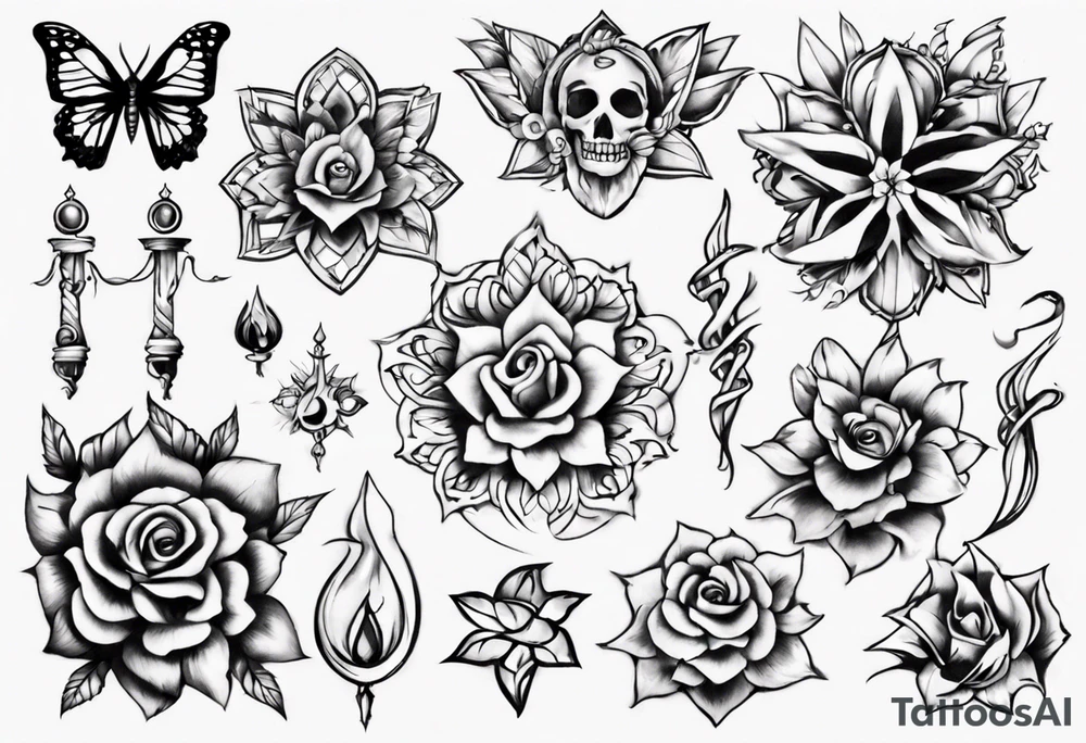 I'd like a small tattoo design for the name Raesha tattoo idea