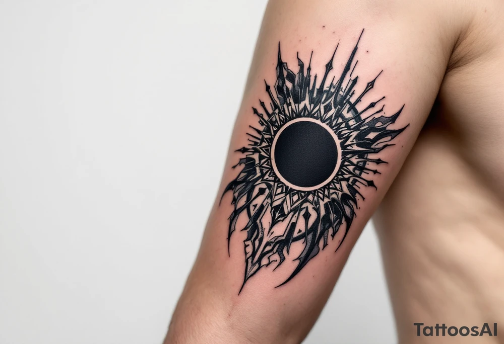 Eclipse tattoo idea