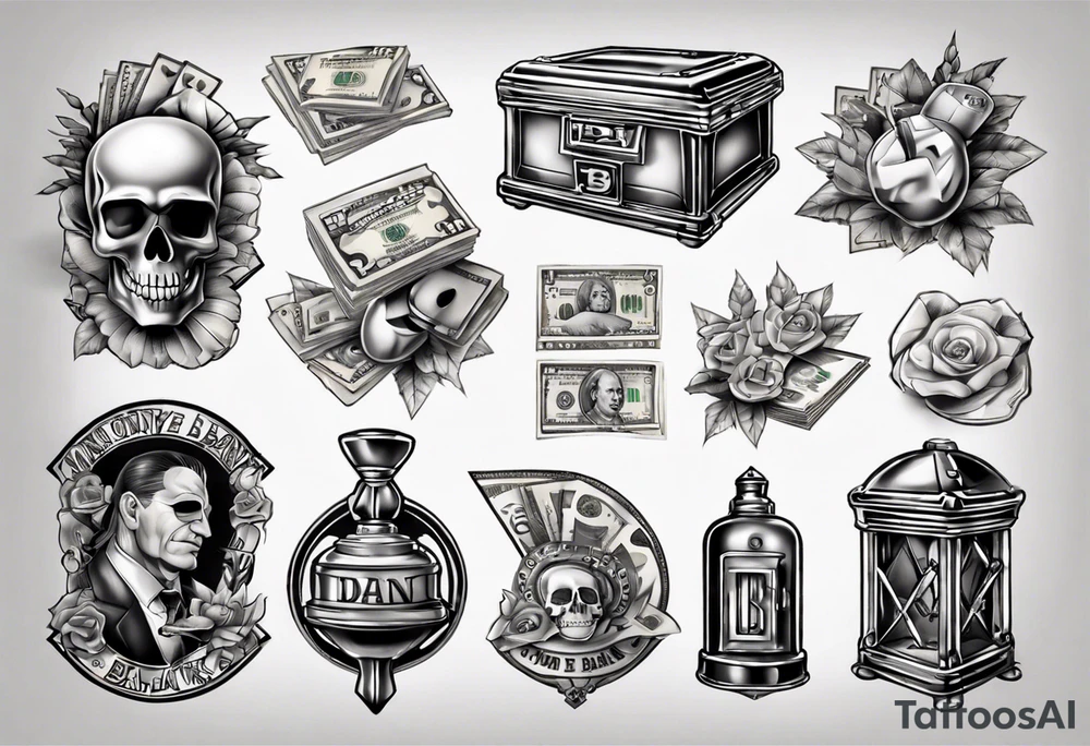 money in the bank tattoo idea