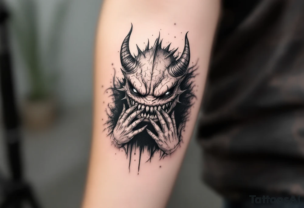 gengar tattoo idea