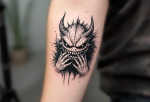 gengar tattoo idea