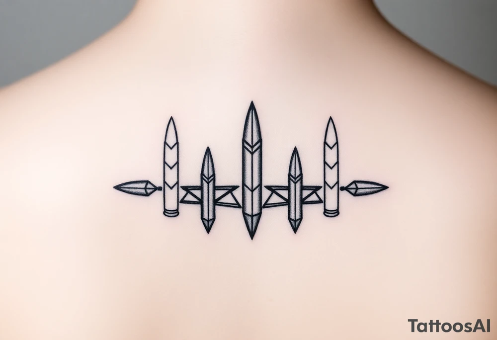 Bullets for the trim tattoo idea