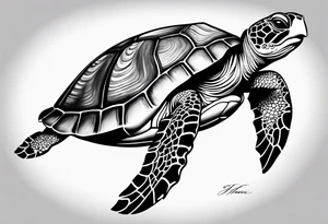 hawaii turtle tattoo idea