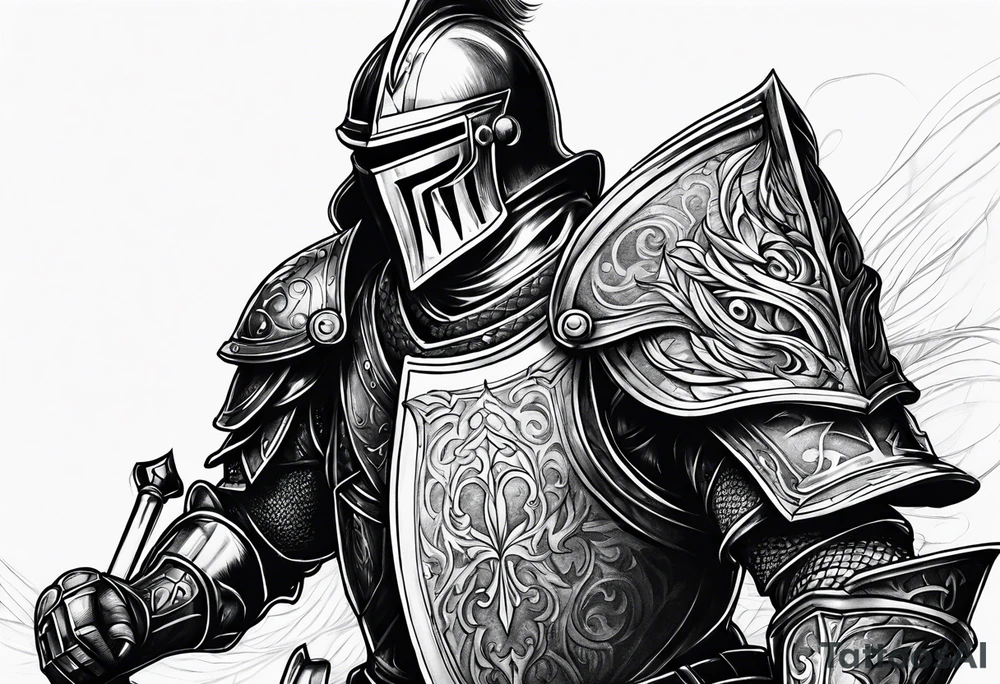 Knight tattoo idea