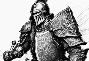 Knight tattoo idea