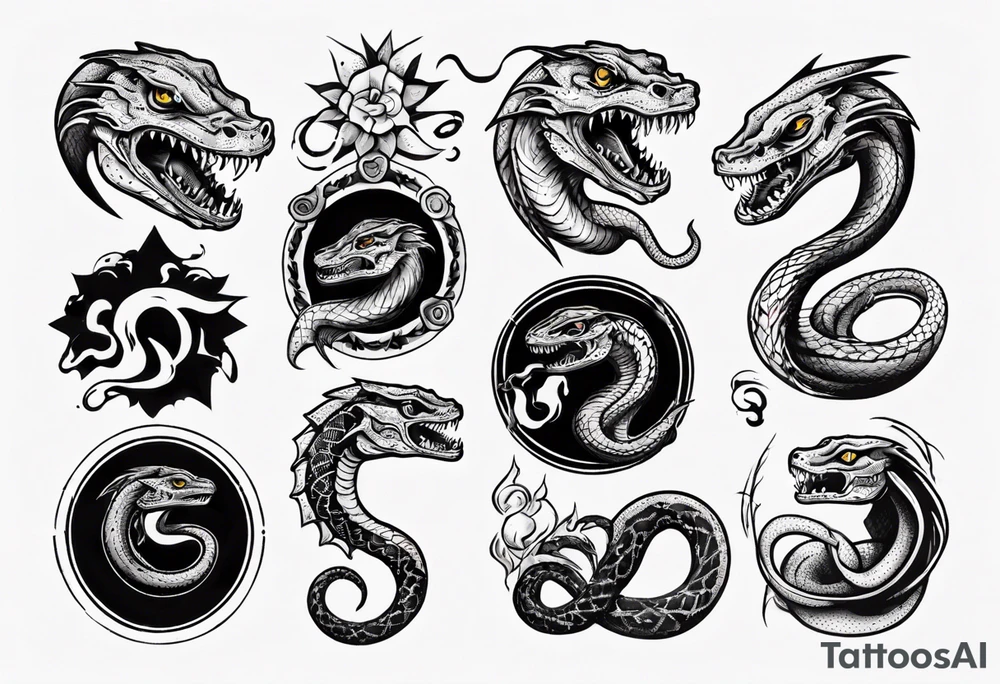 serpientes tattoo idea