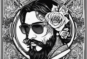 Unconditional love man tattoo idea