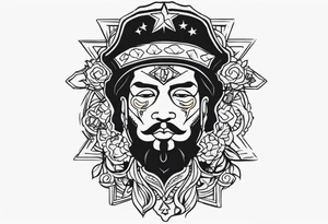 Black revolutionary tattoo tattoo idea