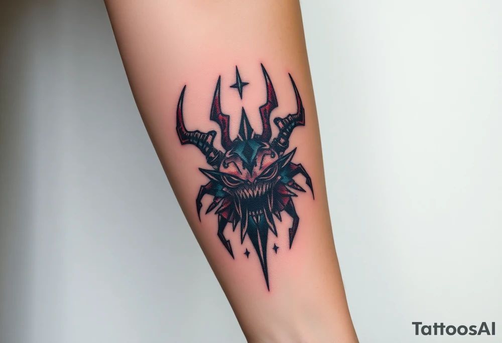 Molag Bal tattoo idea