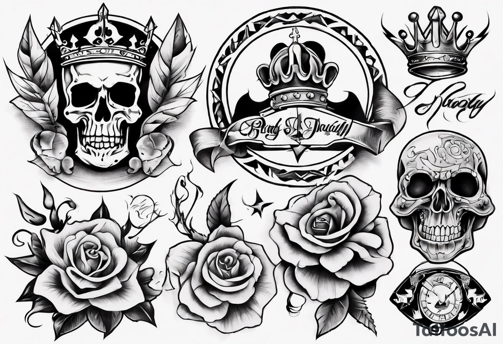 royalty tattoo idea