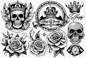 royalty tattoo idea