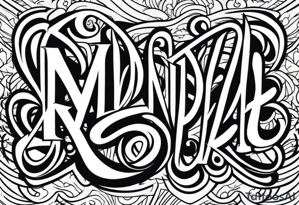Spell Zendaya tattoo idea