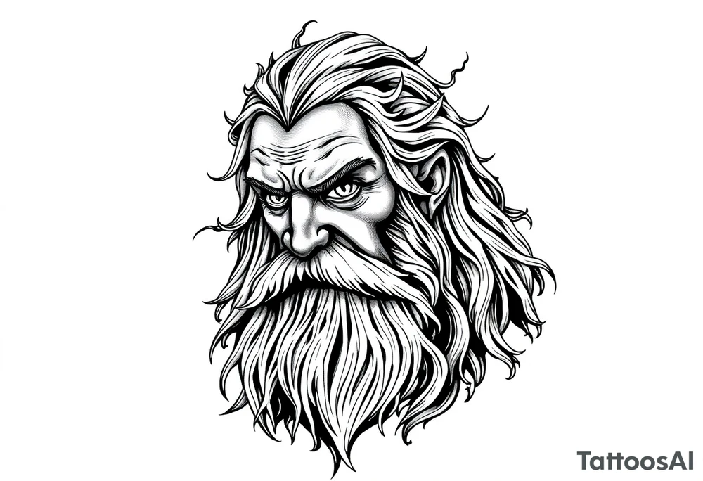 gandalf inspired tattoo tattoo idea