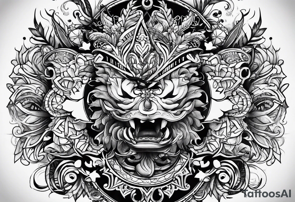 discipline and consistency words tattoo idea