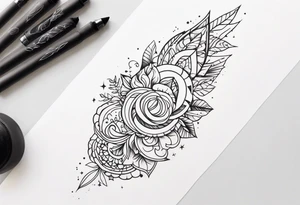 Arm sleeve tattoo idea