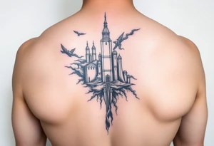 Underwater Atlantis tattoo idea