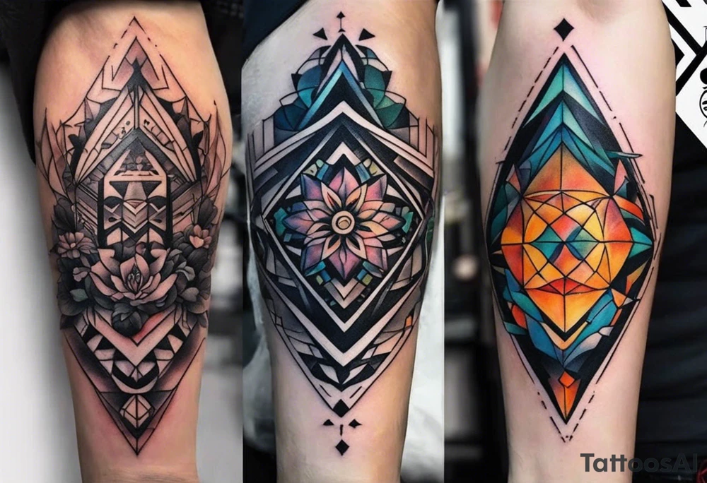 Please create a tattoo for men sleeve with below inspirations: 

1. Daughter born on a date 16 September 2023 
2. Inspiration that hard work pays off 
3. Respect your parents 
4. Time will change
5. Enjoy each and every moment 
6. Have faith tattoo idea