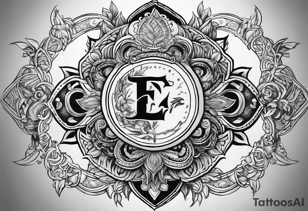 escudo espartano tattoo idea