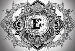 escudo espartano tattoo idea