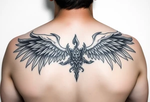 тату - візерунок з українською військовою тематикою tattoo idea