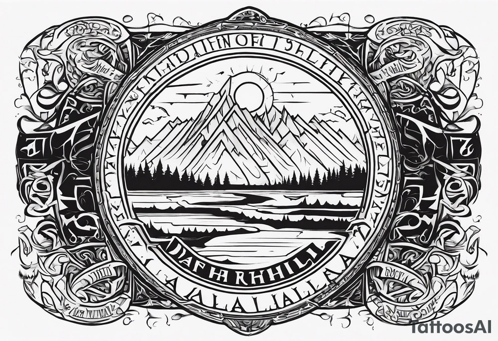 Valhalla death 
prayer poem tattoo idea