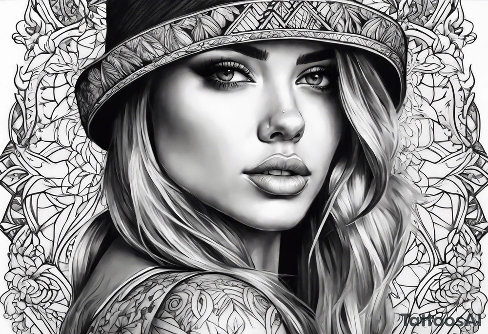 Pretty tattoo idea