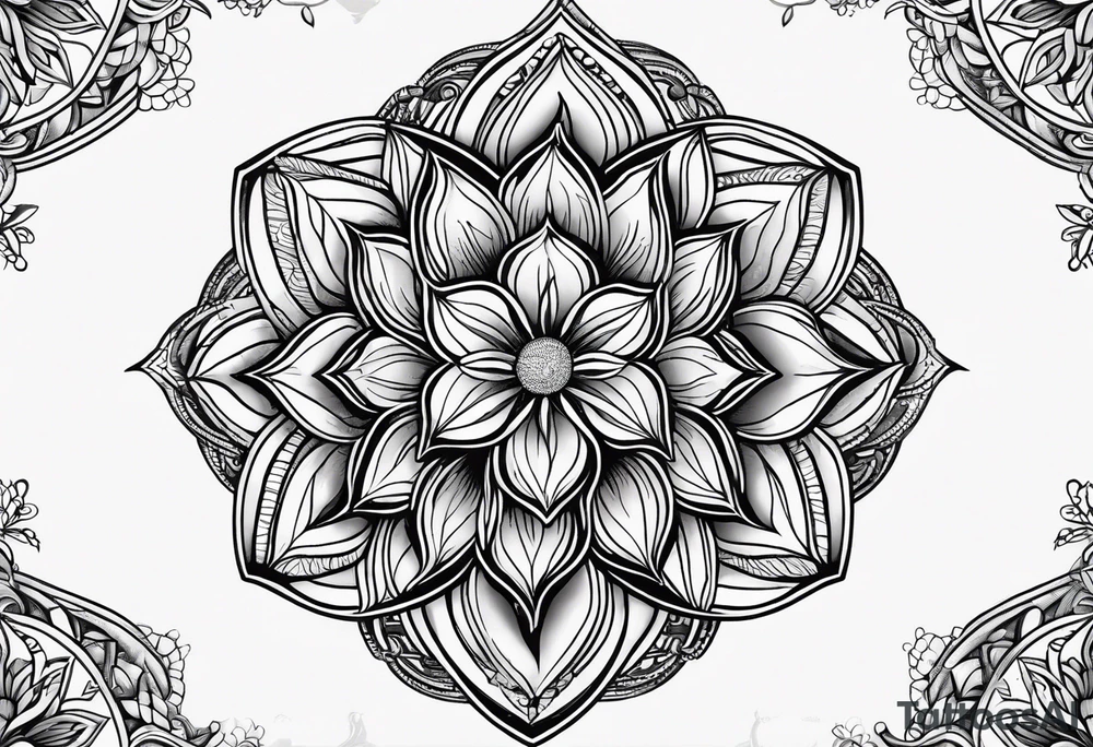 flower of life tattoo idea