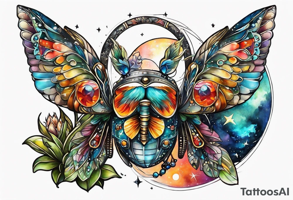 Animals made from glass in Amsterdam canal in space tattoo idea
