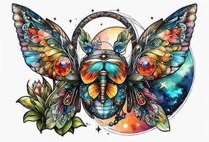 Animals made from glass in Amsterdam canal in space tattoo idea