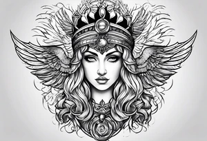 Athena looking up tattoo idea