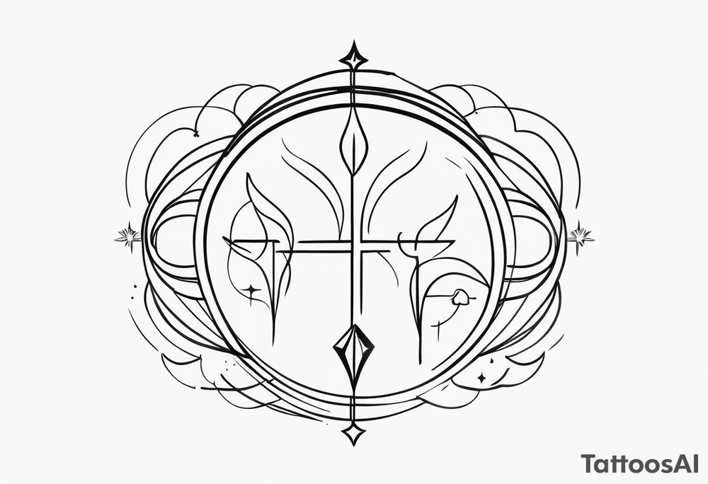 Gemini virgo symbols together tattoo idea