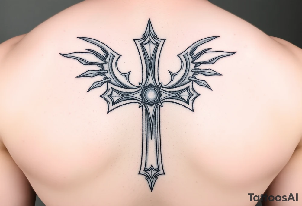 Leviathan cross tattoo idea