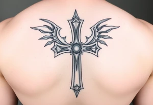 Leviathan cross tattoo idea