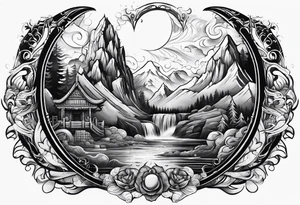 Valhalla world tattoo idea