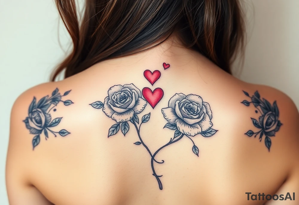 Im a twinky male and want a pretty tattoo on my lower torso. I like roses, kisses, hearts, and kink tattoo idea